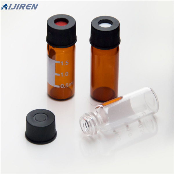 Graphic Customization 1.5ml chromatography vials with inserts for sale